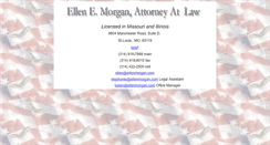 Desktop Screenshot of ellenmorgan.com